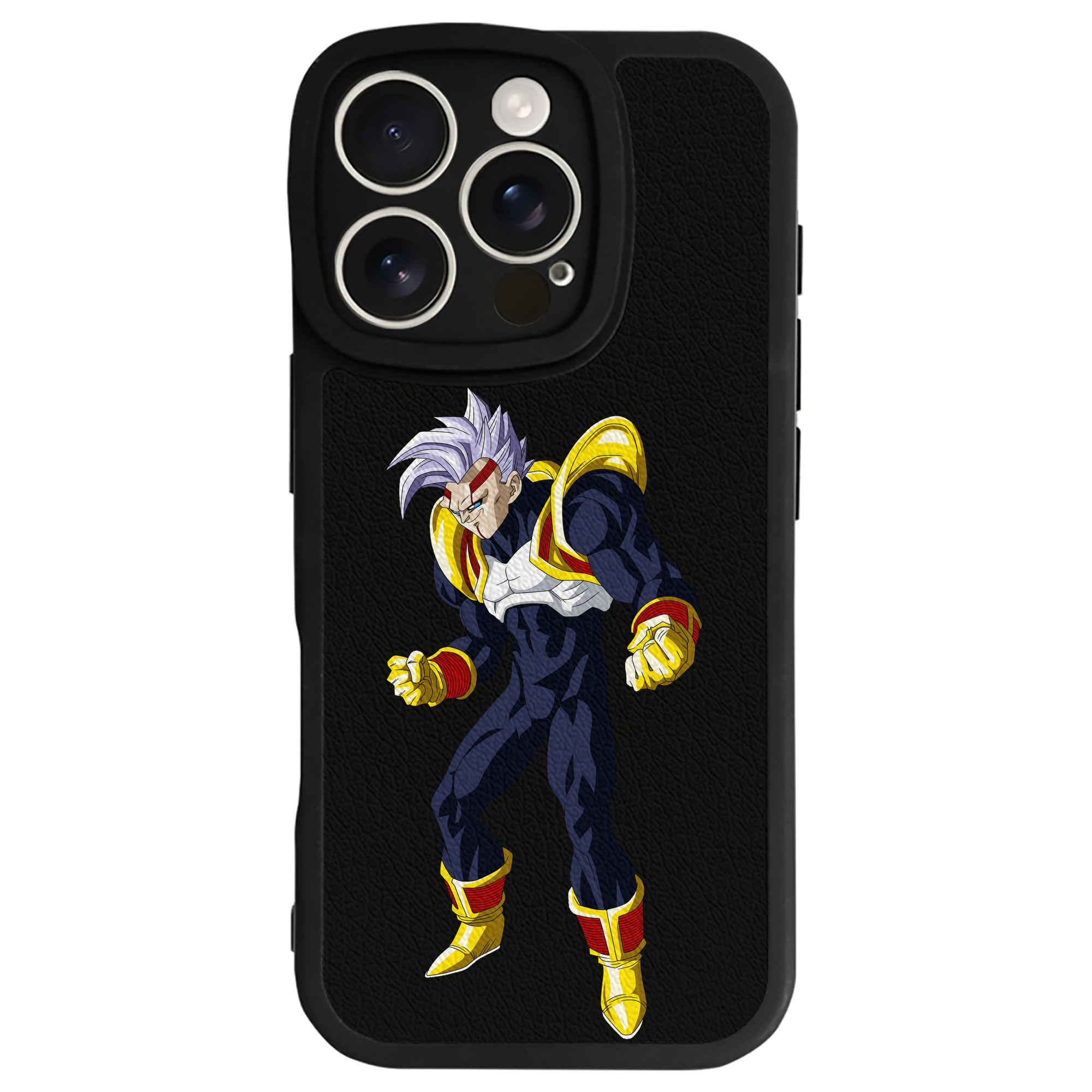 （画像用） ドラゴンボール DRAGON BALL 【iPhone 16シリーズ対応】シリコンスマホケース（レザー調） 材質：シリコン
